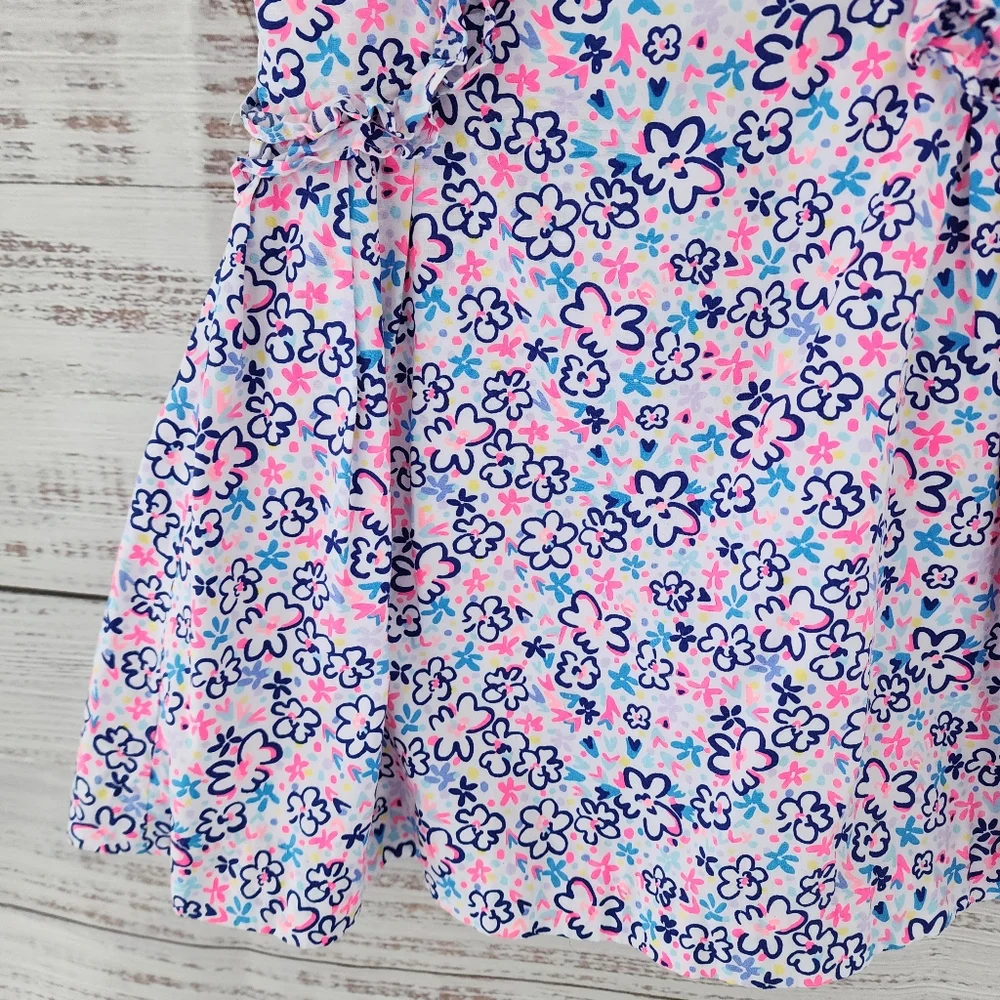Lilly Pulitzer girl's Amia Ditsy floral dress - Picture 4 of 11